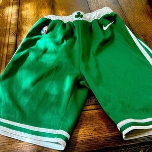 Super cute boys nike Celtics shorts